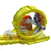 Hot Wheels Monster Trucks: Set de urmărire Power Smasher - Mattel
