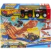 Hot Wheels Monster Trucks: Set de urmărire cu 2 mașinuțe - Mattel