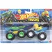 Hot Wheels Monster Trucks: Wave Wrecker vs Duck N Roll set de 2 mașinuțe 1/64 - Mattel
