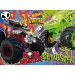 Hot Wheels Monster Trucks puzzle maxi de podea, 24 de piese, 70x50 cm - Lisciani