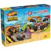 Hot Wheels Monster trucks 2 x puzzle maxi de podea cu 60 de piese, 50x35cm - Lisciani
