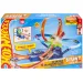 Hot Wheels Stunt Tracks: Set de piste Coliziune în aer cu mașinuță – Mattel