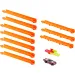 Hot Wheels Track Creator: Set de piste drepte - Mattel
