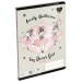 ICO: LizzySuli Lovely Ballerina Tiny Dancer caiet cu liniatură pentru clasa a III-a A/5 12-32