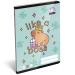 ICO: Lizzysuli Lollipop Capybara — caiet liniat cu imprimeu capybara, A/5 14-32