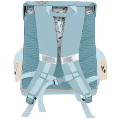 ICO: Lizzysuli Wild Beauty Sport Club ghiozdan școlar ergonomic cu motive ecvestre, rucsac 39x35x24 cm imaginea 2