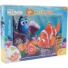 În căutarea lui Nemo 2 în 1 maxi puzzle de 24 de piese și carte de colorat 70x50cm - Lisciani