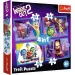 Inside Out 2: Puzzle 4 în 1 - Trefl