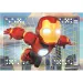Iron Man și prietenii săi minunați puzzle Supercolor 2x20 piese - Clementoni
