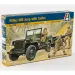 Italeri 1/35 Willys MB Jeep militar cu remorcă machetă vehicul