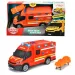 Iveco ambulanță roșie cu lumină și sunet 18cm - Dickie Toys