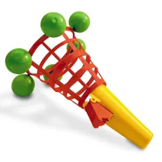 Joc cu lansator cu pâlnie și 6 mingi - Mondo Toys