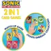 Joc de cărți Sonic în rucsac - Lisciani