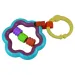 Jucărie de agățat colorată pentru bebeluși, cu zornăitor și inel de ros