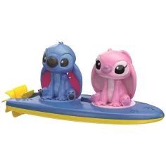 Jucărie de baie Stitch și Angel cu placă de surf - Clementoni baby imaginea 2