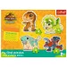 Jurassic World: Dinozauri drăguți - Primul puzzle Baby 3-4-5-6 piese - Trefl