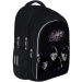 K-POP Demon Hunters ghiozdan școlar/rucsac negru, cu 4 compartimente, BPL60 43x32x20 cm