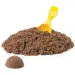 Kinetic Sand: Cutie de înghețată cu nisip modelator maro - Spin Master