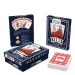 Korda All-In Pachet de cărți franțuzești premium (52 de cărți + 3 Jokeri)