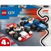 LEGO® City: Mașini de curse Williams Racing F1® și Haas F1® (60464)