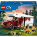LEGO® City: Rulotă pentru vacanțe aventuroase (60454)