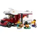 LEGO® City: Rulotă pentru vacanțe aventuroase (60454)