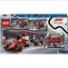 LEGO® City: Stand de boxe și echipaj F1®, cu mașină Ferrari (60443)