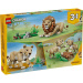 LEGO® Creator: Animale sălbatice: Leu măreț (31386)