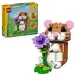 LEGO® Creator: Un hamster drăguț cu o floare (31376)