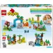 LEGO® DUPLO®: 3 în 1 familii de animale sălbatice (10446)