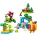 LEGO® DUPLO®: 3 în 1 familii de animale sălbatice (10446)