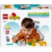 LEGO® DUPLO®: Familii de animale sălbatice: Pinguini și lei (10442)