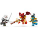 LEGO® Ninjago: Zilvar și Grimtak, monstrul dragon (71863)