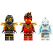 LEGO® Ninjago: vehiculele combinabile ale lui Kai și Cole (71864)