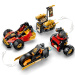 LEGO® Ninjago: vehiculele combinabile ale lui Kai și Cole (71864)