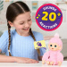 Little Live Pets: Mini Maki Luna Lemon, maimuță roz interactivă
