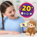 Little Live Pets: Mini Maki Pepi Peach maimuță interactivă crem