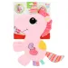 Little Stars: Jucărie de dentiție cu unicorn, batistă zornăitoare