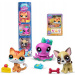Littlest Pet Shop: Pisicuță, caracatiță, cățeluș - set de 3 figurine, seria a 4-a