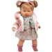 Llorens: Alexandra păpușă de 42 cm cu sunet, în haină tricotată și cu eșarfă.