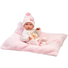 Llorens: Bimba, păpușă nou-născută de 35 cm cu pernă imaginea 1