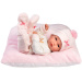 Llorens: Bimba, păpușă nou-născută de 35 cm cu pernă