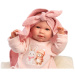 Llorens: Mimi, păpușă care plânge de 42 cm, cu pernă și pătură