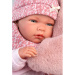 Llorens: Nica, păpușă nou-născută de 40 cm, cu sac de dormit
