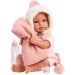 Llorens: Olivia, păpușă care plânge de 38 cm, cu păturică