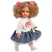 Llorens: Păpușă Elena de 35 cm cu păr creț și fustă