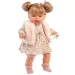 Llorens: Păpușă Joelle de 38 cm cu sunet, în vestă de blană.
