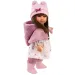 Llorens: Păpușă Sara de 35 cm cu fustă roz cu flori