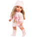 Llorens: păpușa Elena de 35 cm cu căciuliță roz