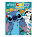 Luna: Caiet de colorat Disney Stitch cu autocolante, 32 de pagini